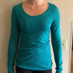 BKE green long sleeve T